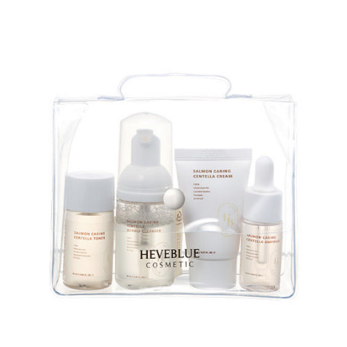 HEVEBLUE Salmon Caring Centella Travel Kit