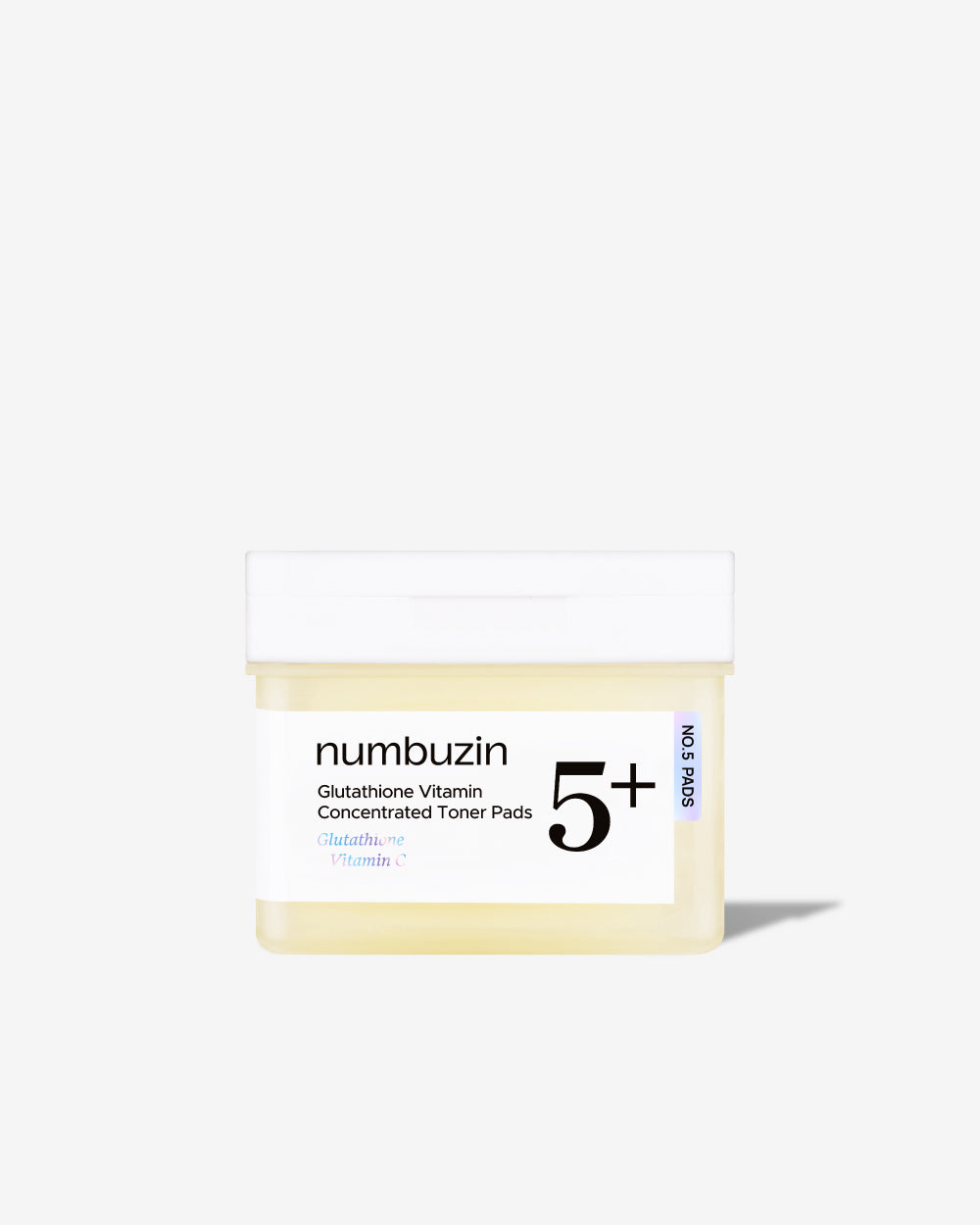 numbuzin - No.5+ Glutathione Vitamin Concentrated Toner Pads