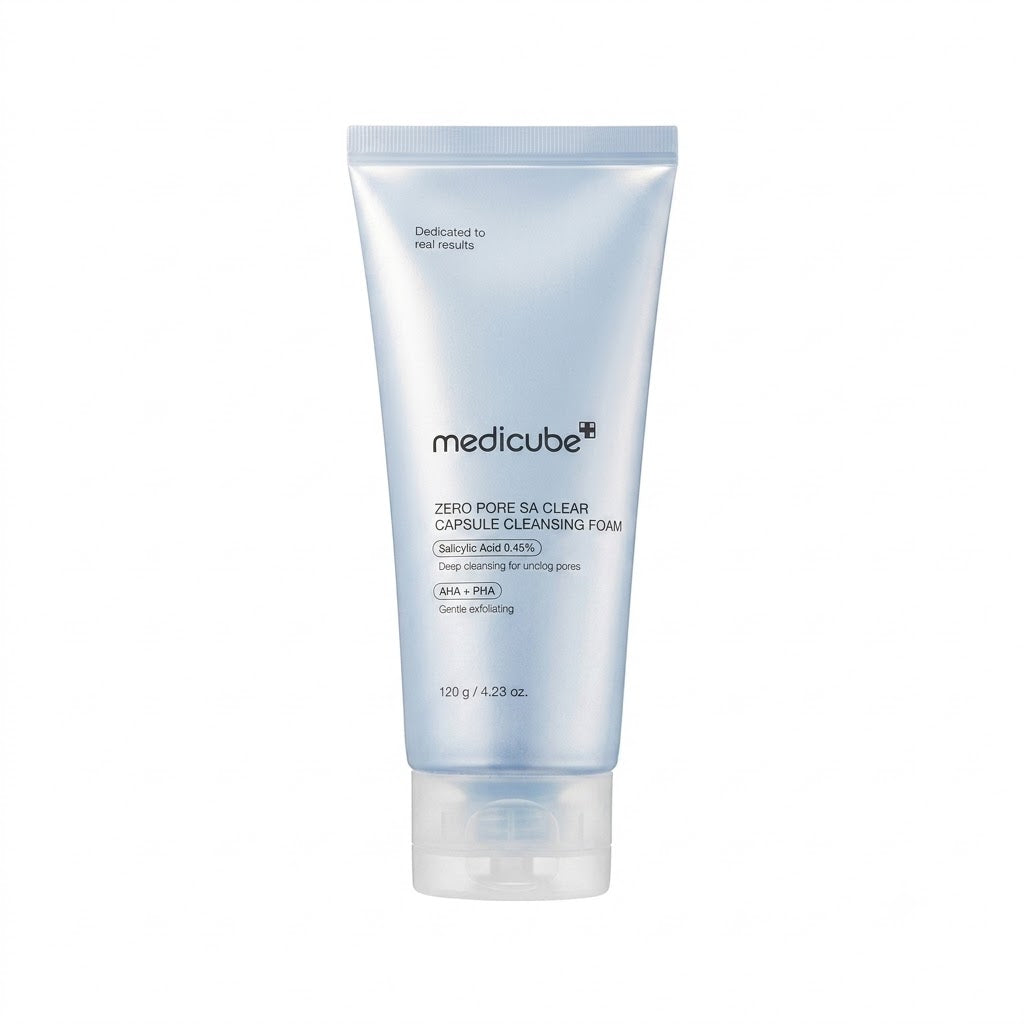 Medicube Zero Pore SA Clear Capsule Cleansing Foam 120g