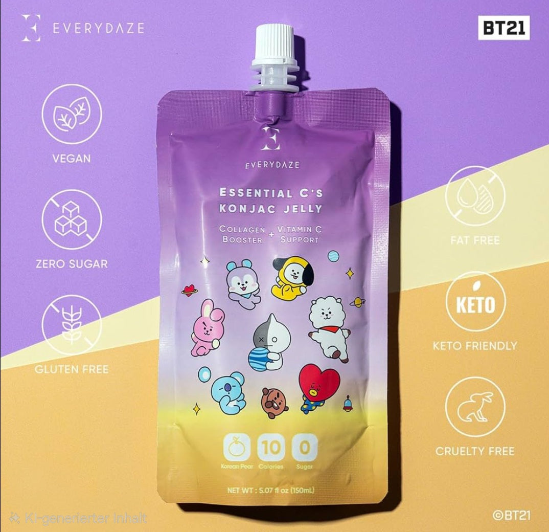 Essential C's Konjac Jelly Korean Pear BT21
