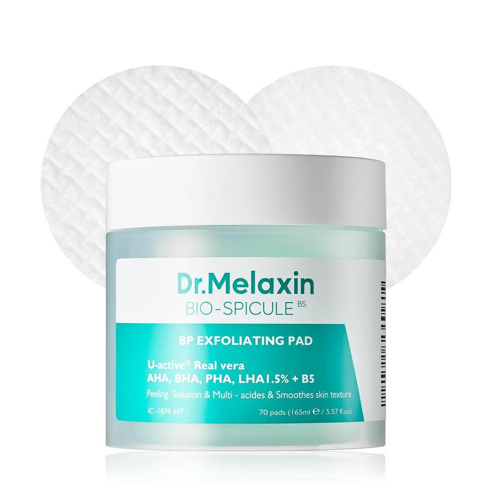 Dr.Melaxin – BP Pore Exfoliating, 165ml, 70pads