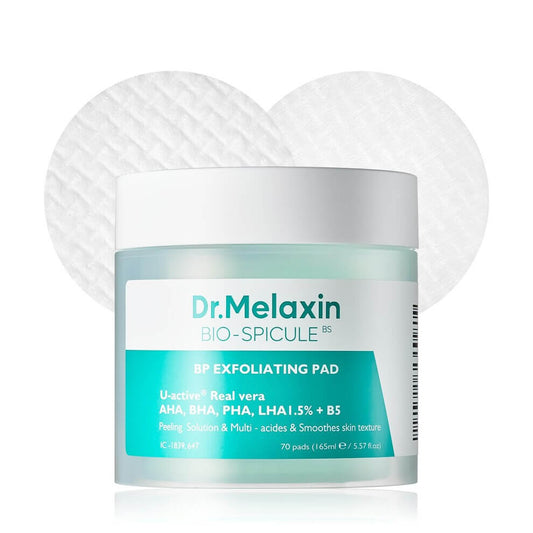 Dr.Melaxin – BP Pore Exfoliating, 165ml, 70pads