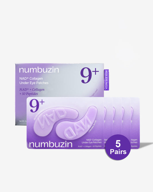 numbuzin - No.9 NAD+ Collagen Under Eye Patches (5ea)
