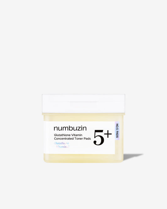 numbuzin - No.5+ Glutathione Vitamin Concentrated Toner Pads