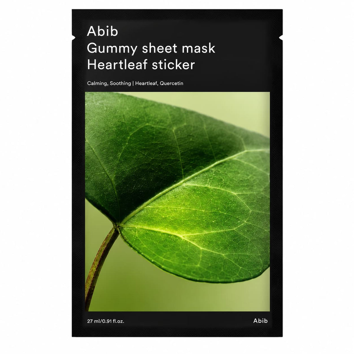 ABIB Gummy Sheet Mask Heartleaf Sticker, 1 sheet