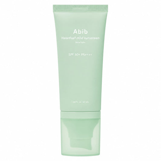 ABIB Heartleaf Mild Sunscreen Relief Tube, 50ml