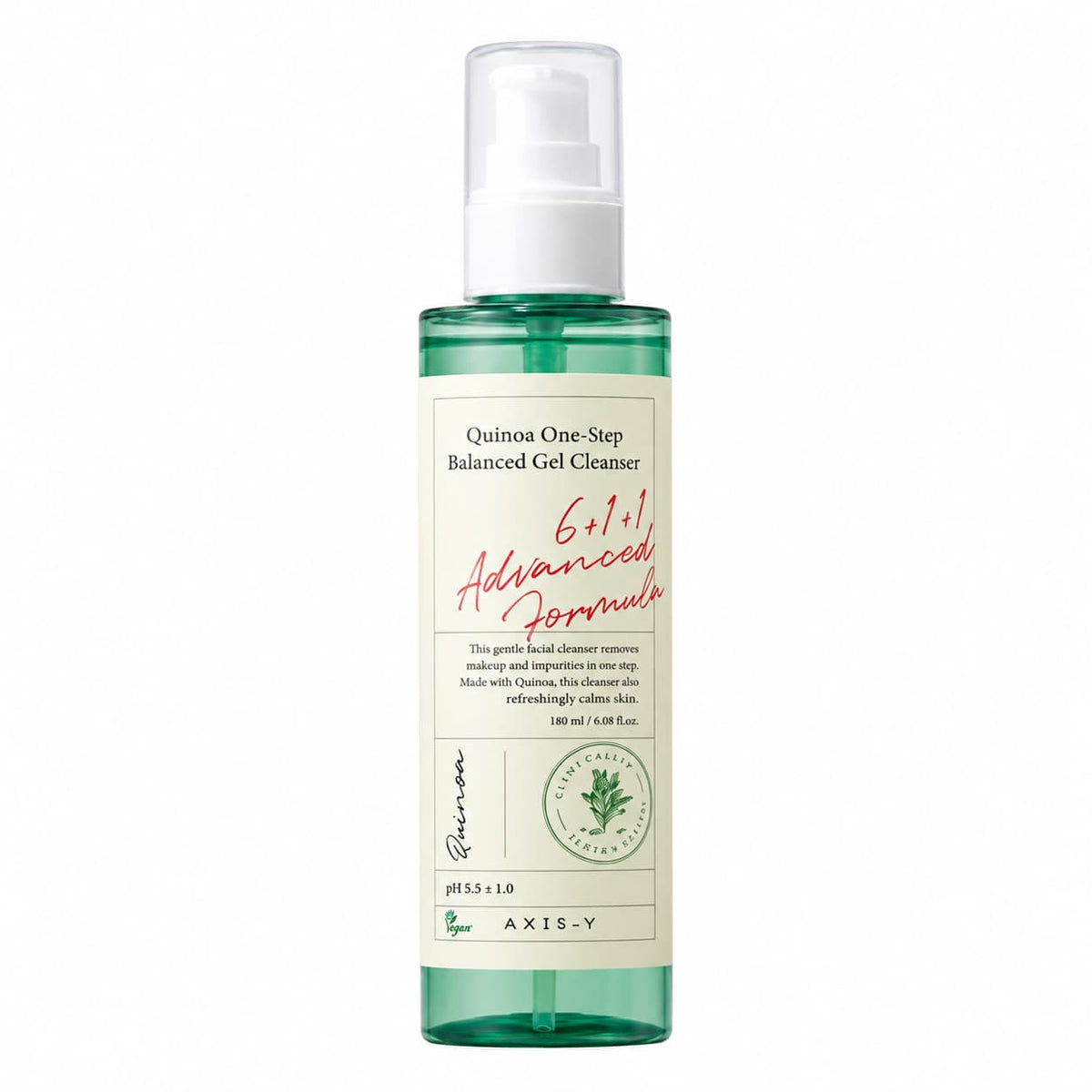 AXIS-Y Quinoa One Step Balanced Gel Cleanser, 180ml