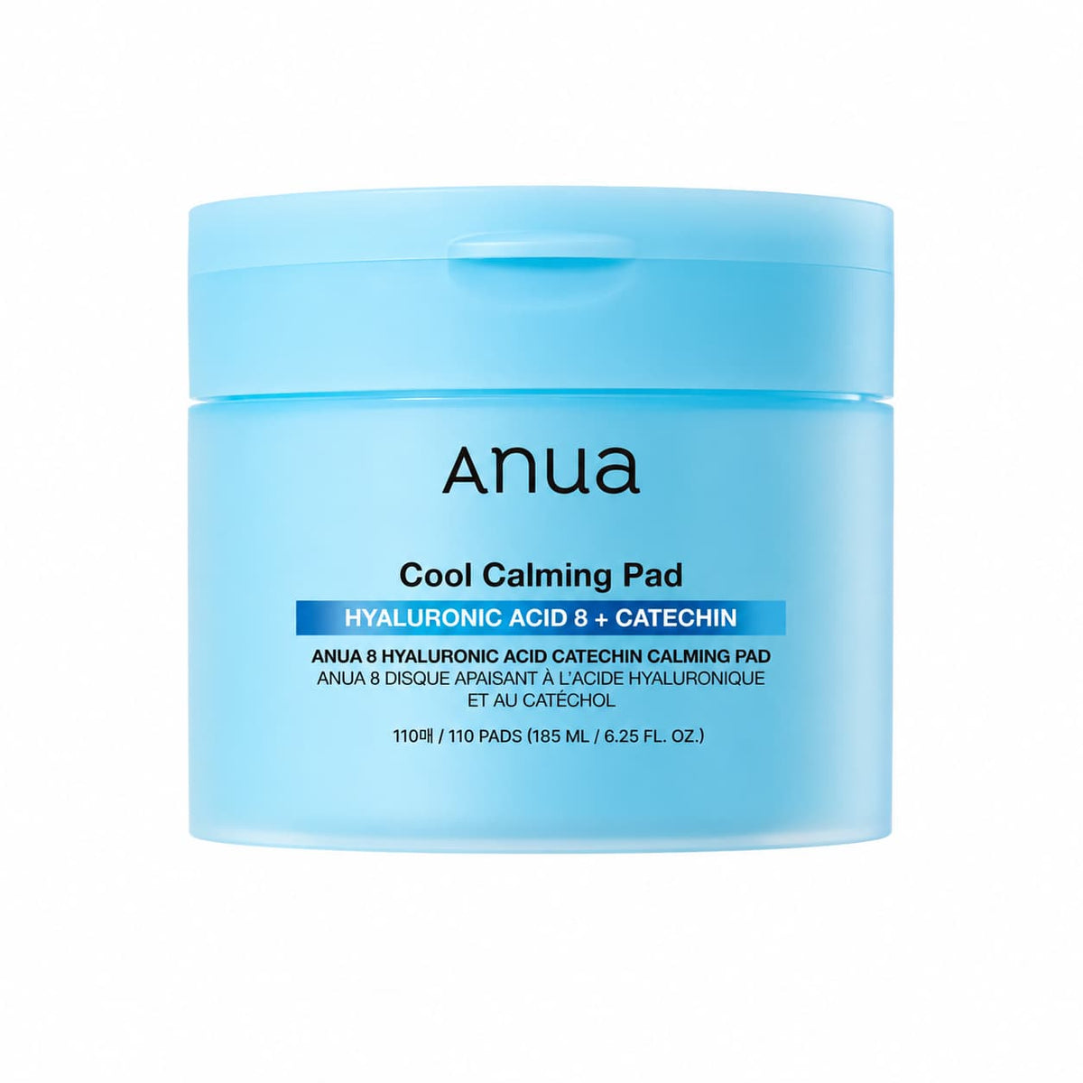 Anua - 8 Hyaluronic Acid Catechin Calming Pad, 110 pads / 185ml