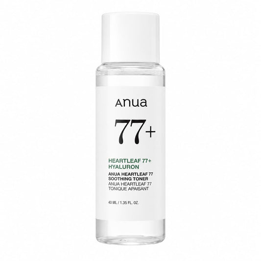 Anua – Mini Heartleaf 77+ Hyaluron Soothing Toner, 40ml
