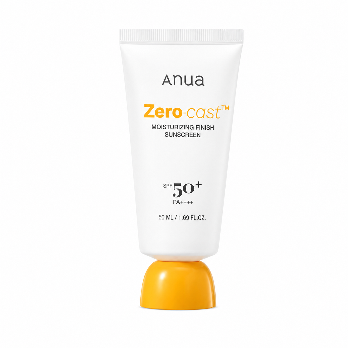 Anua - Zero-cast Moisturizing Finish Sunscreen, 50ml