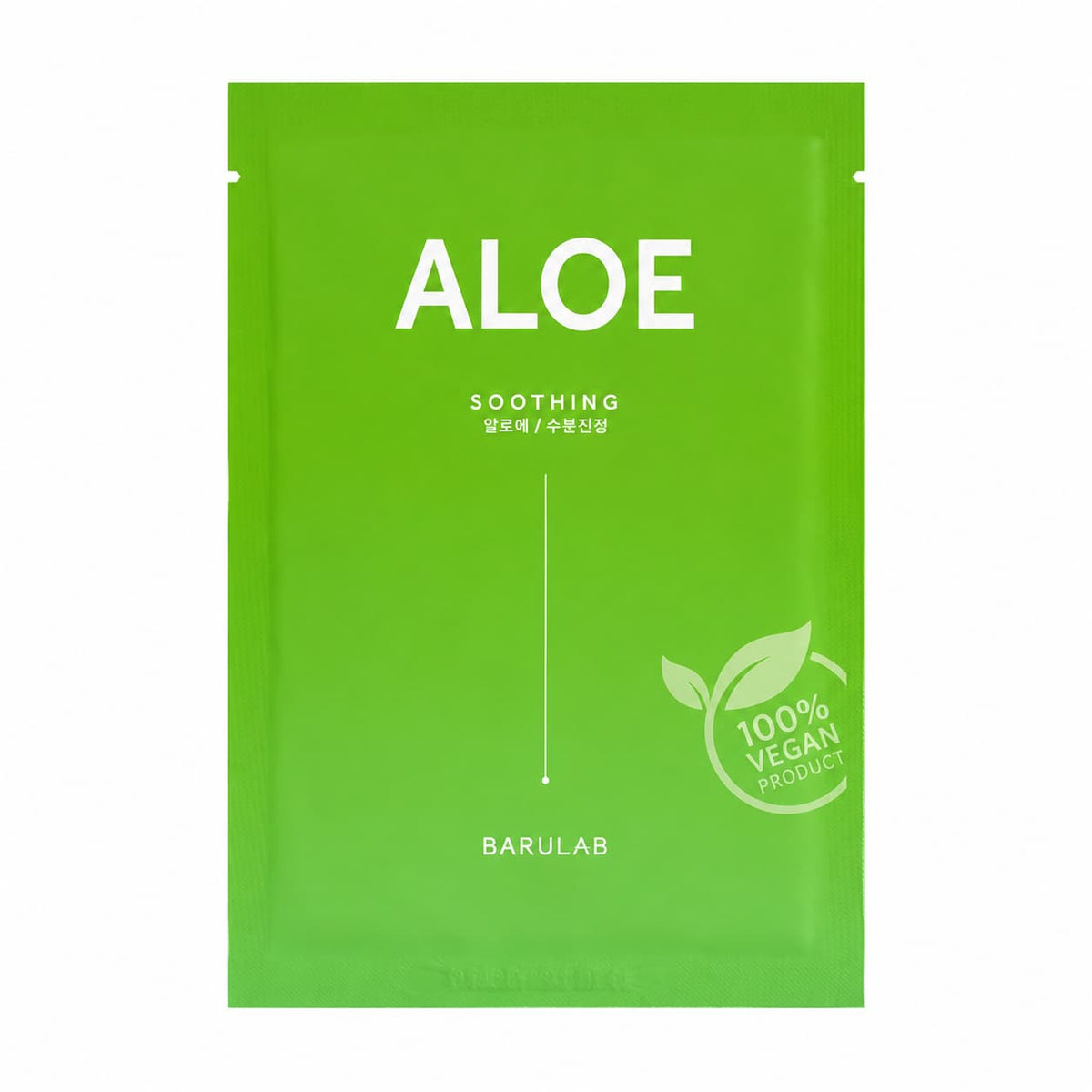 Barulab – The Clean Vegan Mask Aloe, 1 sheet