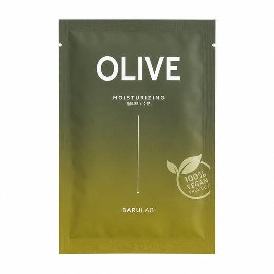 Barulab – The Clean Vegan Mask Olive, 1 sheet