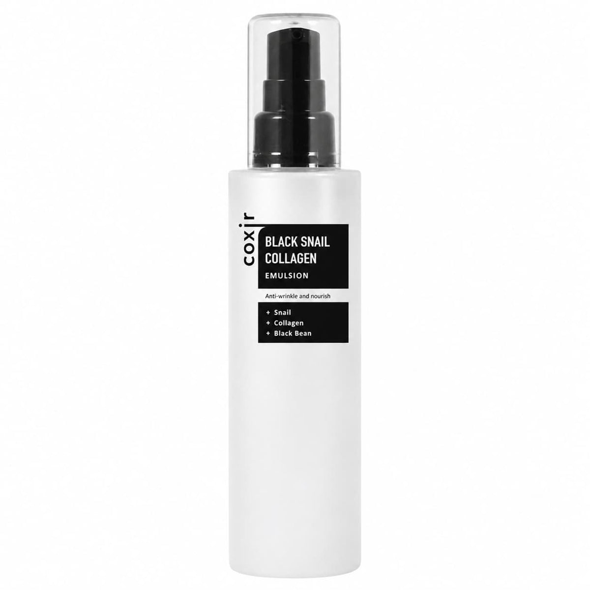 COXIR – Black Snail Collagen Emulsion, 100ml