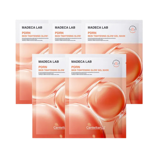 Centellian24 - PDRN Skin Tightening Glow Gel Mask Pack, 5 sheets