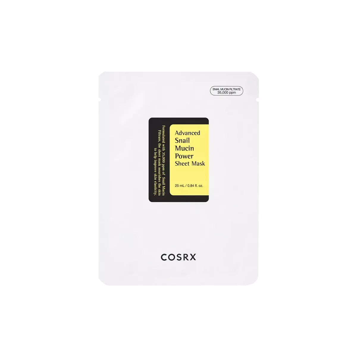COSRX - Advanced Snail Mucin Power Sheet Mask, 25ml