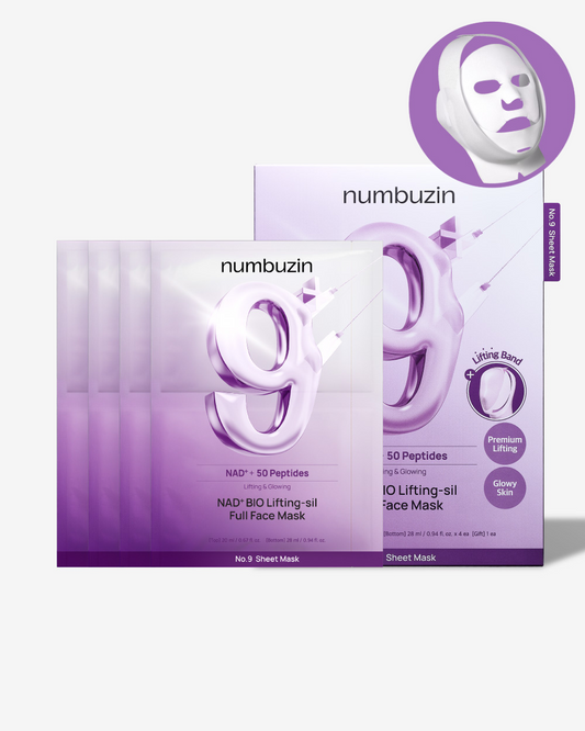 numbuzin - No.9 NAD Bio Lifting-sil Full Face Mask (1pcs)