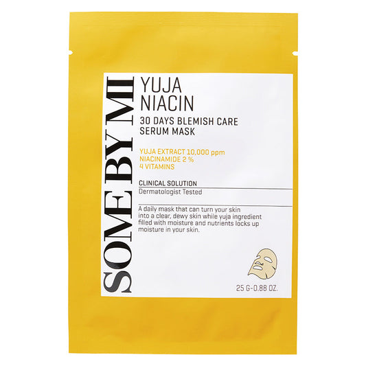 SOME BY MI - Yuja Niacin Blemish Serum Mask