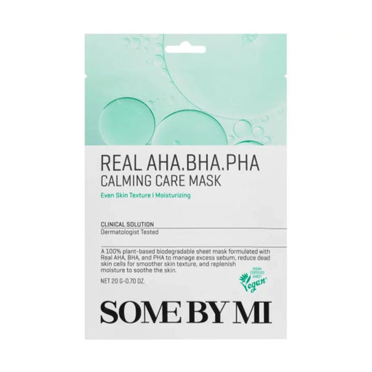 SOME BY MI - Real AHA-BHA- PHA Calming Care Mask