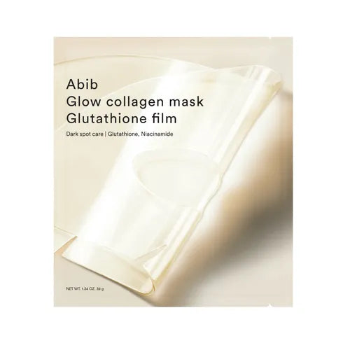 Abib Glow Collagen Mask Glutathione Film, 38g