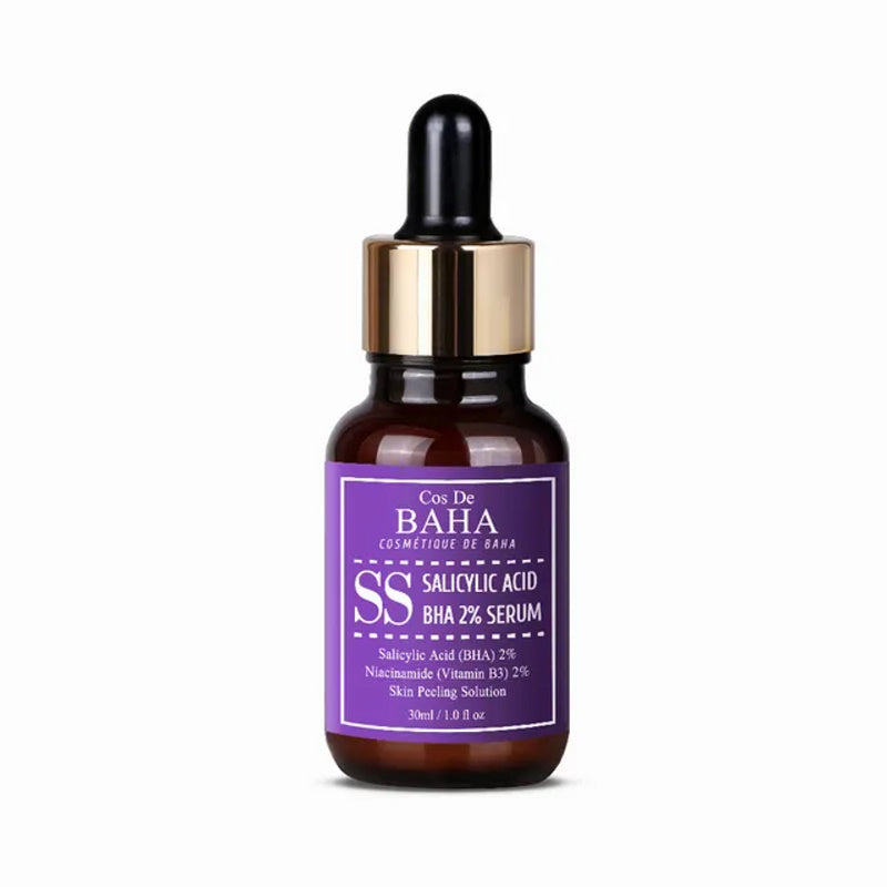 Cos De BAHA - Salicylic Acid BHA 2% Serum (SS), 30ml