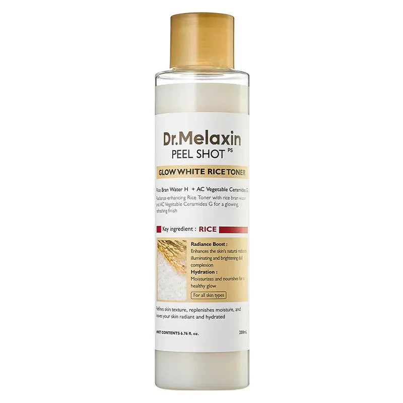 Dr.Melaxin – Peel Shot Glow Rice Toner 200ml