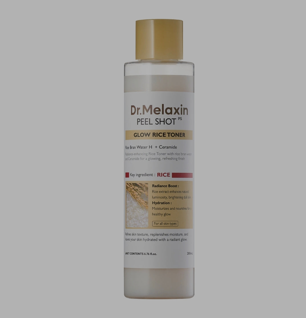 Dr.Melaxin PEEL SHOT GLOW WHITE RICE TONER 200ml